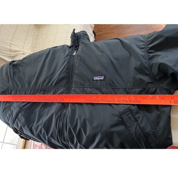 Vintage PATAGONIA Fleece Lined Full Zip Bomber Jacket - Black - XL - Picture 7 of 7